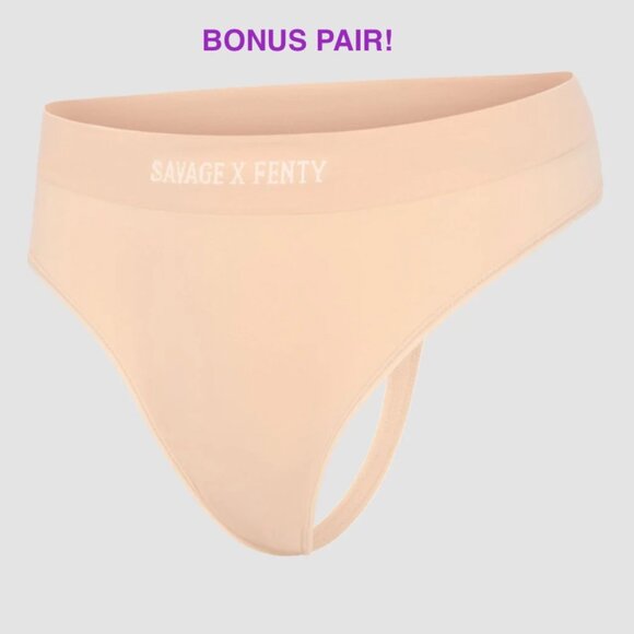 SavageX Fenty Pack of 5 Cotton Underwear Panties - Picture 12 of 15